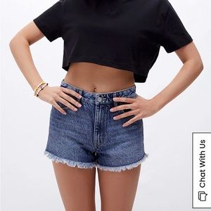 PacSun high rise festival Jean short size 22